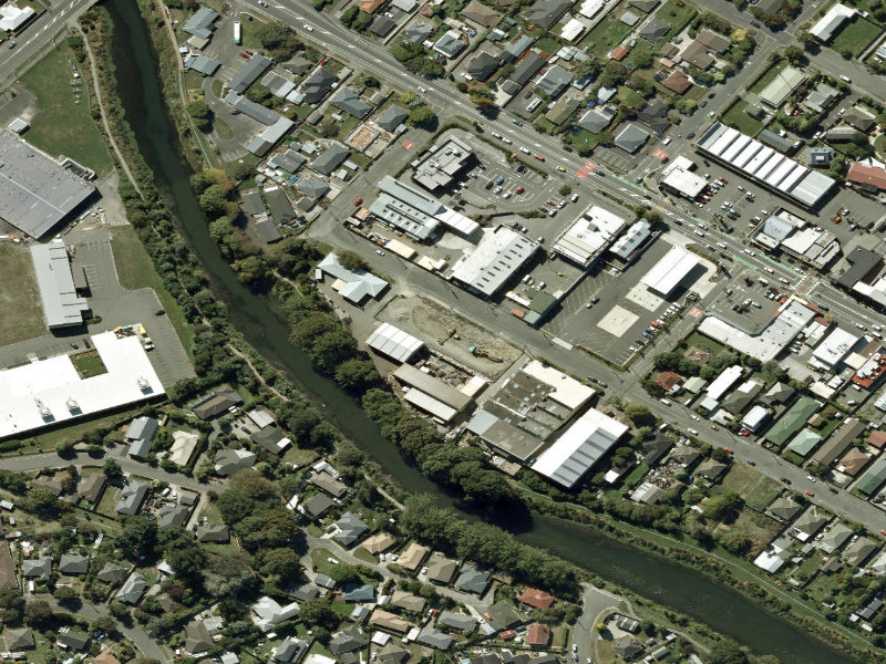 aerial view of Connal Reserve and the ground around it