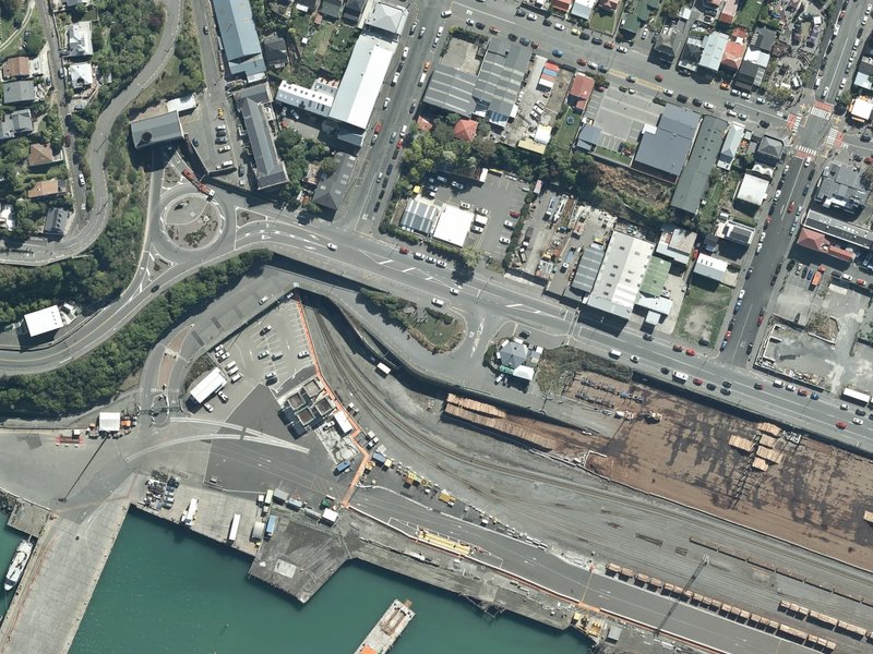 aerial view of Sutton Reserve and the ground around it