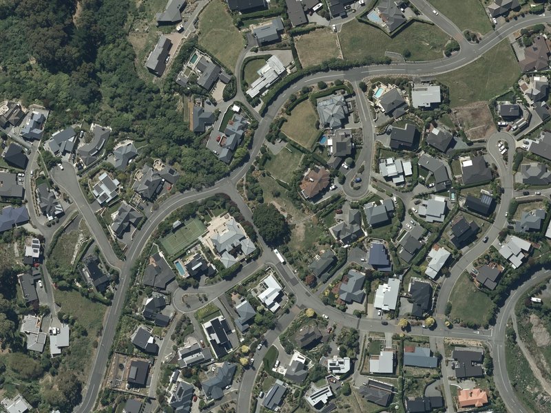 aerial view of Kenmure Reserve and the ground around it