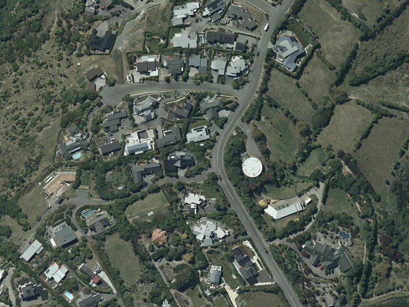 aerial view of Kildare Reserve and the ground around it
