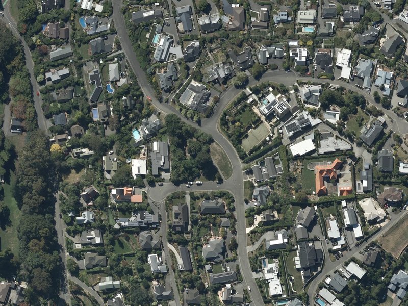 aerial view of Bengal Reserve and the ground around it