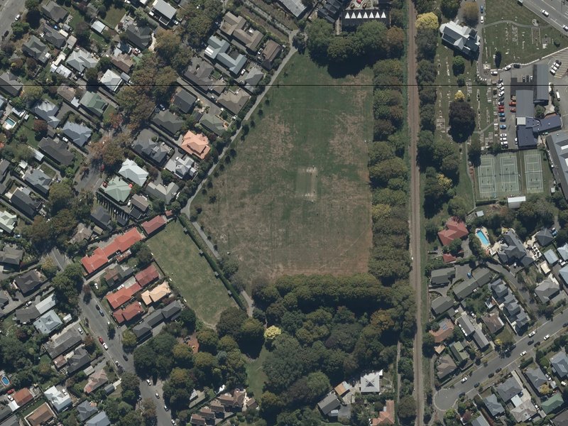 aerial view of St James Park and the ground around it