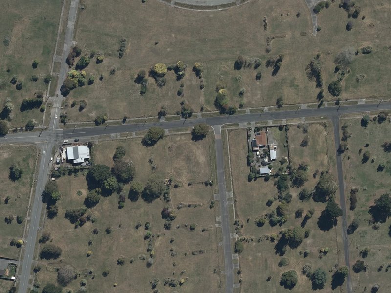 aerial view of Harbour Reserve and the ground around it