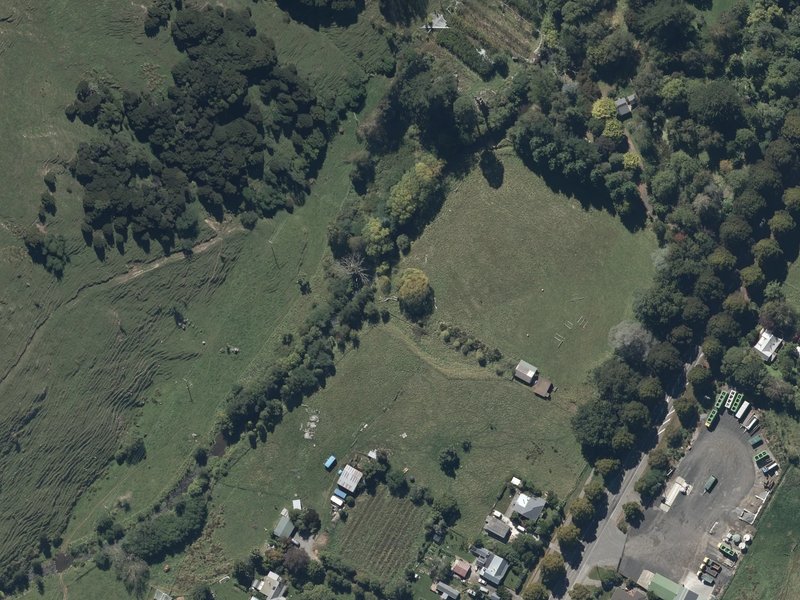 aerial view of Morice Reserve and the ground around it
