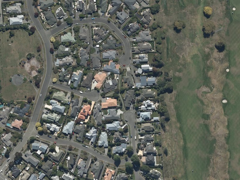 aerial view of Lytham Reserve and the ground around it