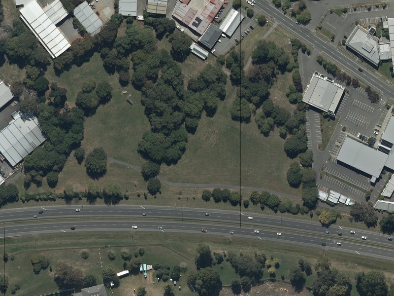 aerial view of Marylands Reserve and the ground around it
