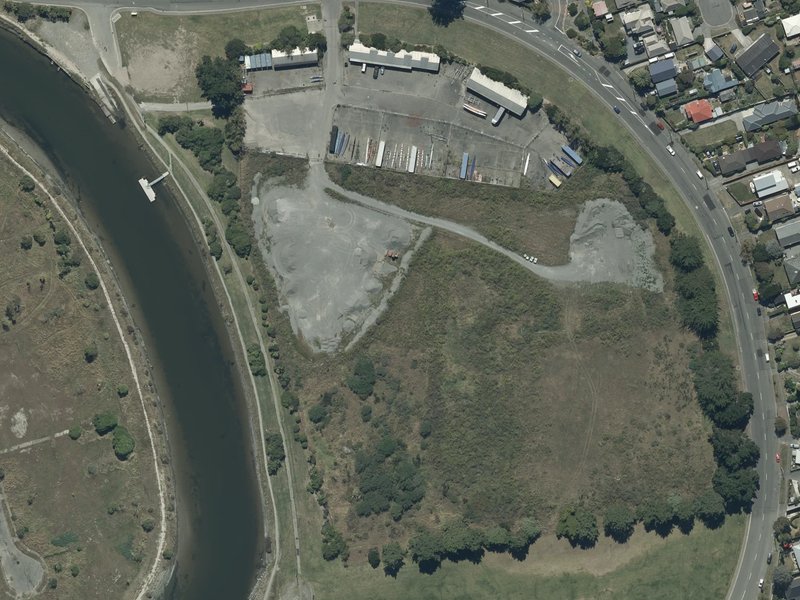 aerial view of Withells Island Reserve and the ground around it