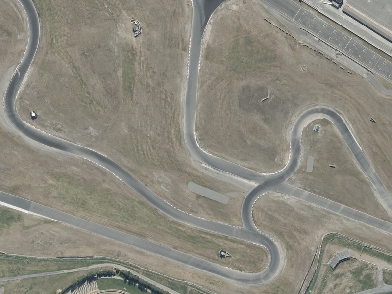 aerial view of Ruapuna Park and the ground around it