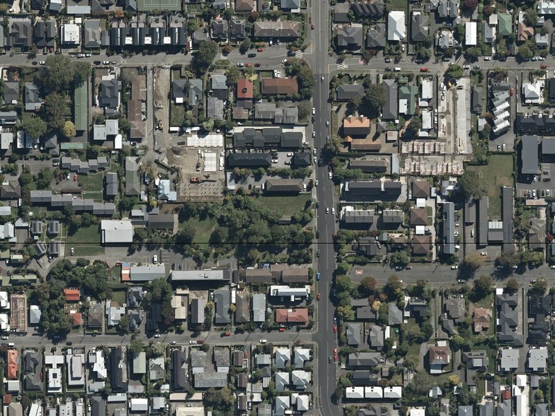 aerial view of Springfield Reserve and the ground around it