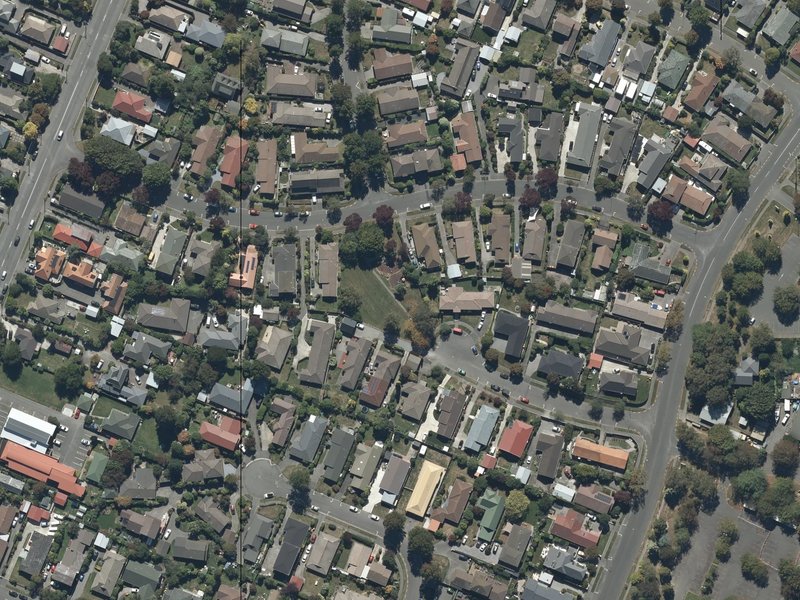 aerial view of Montclare Reserve and the ground around it