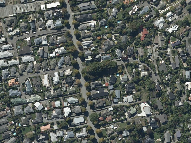 aerial view of Sunvale Reserve and the ground around it
