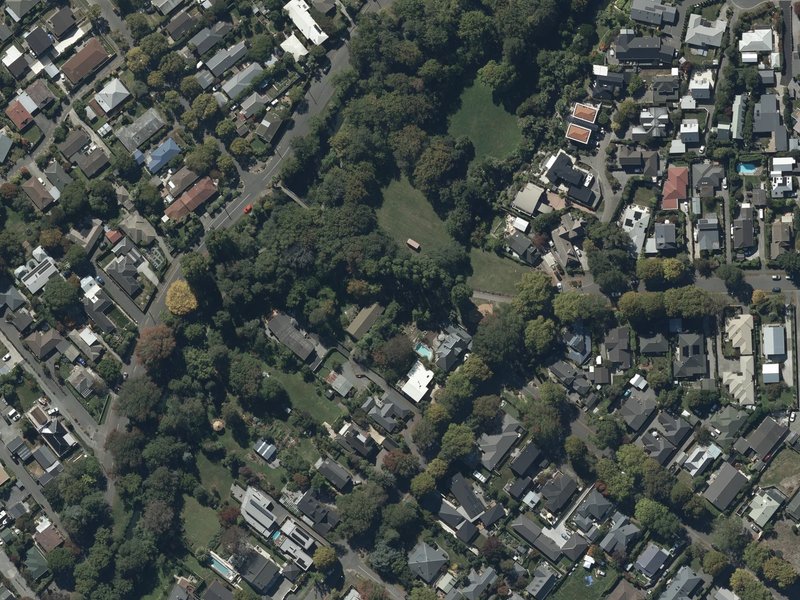 aerial view of Thorrington Reserve and the ground around it