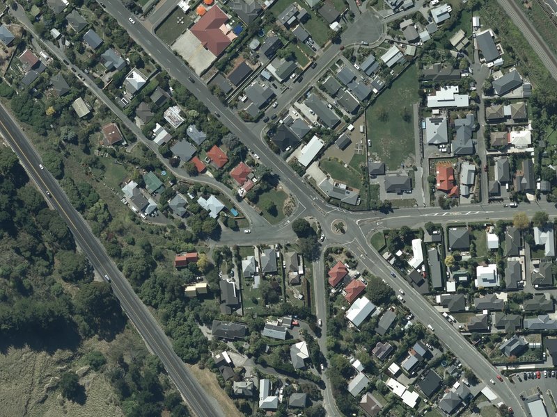 aerial view of Martindales Reserve No. 2 and the ground around it