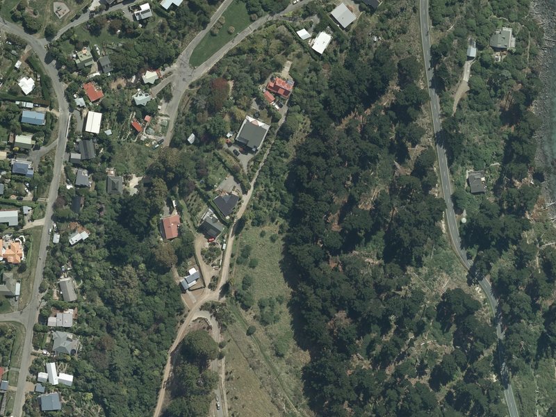 aerial view of Jervois Close Park and the ground around it