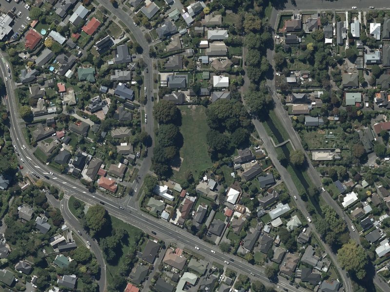 aerial view of Remuera Reserve and the ground around it