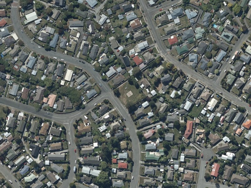 aerial view of Wales Reserve and the ground around it