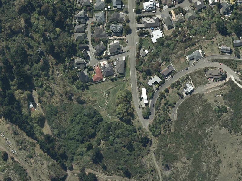 aerial view of Alderson Reserve and the ground around it