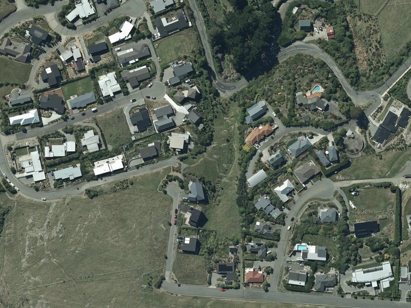 aerial view of Ridgeview Reserve and the ground around it