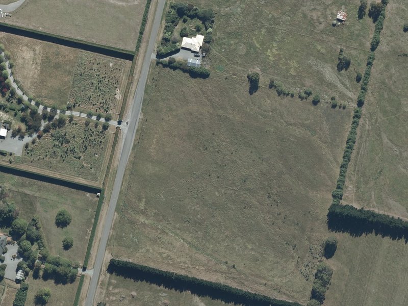 aerial view of Chattertons Reserve and the ground around it