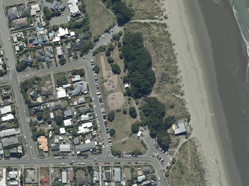 aerial view of Broad Park and the ground around it
