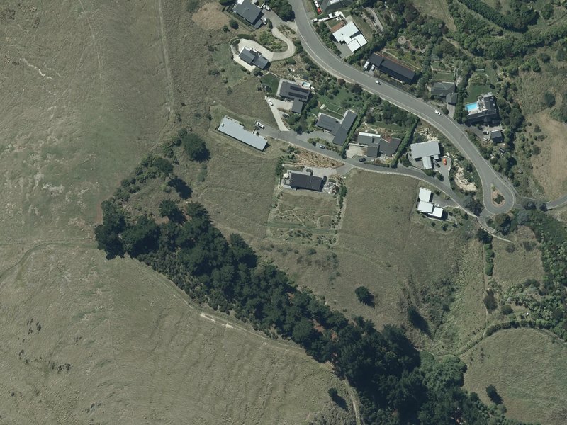 aerial view of Scotts Valley Reserve and the ground around it