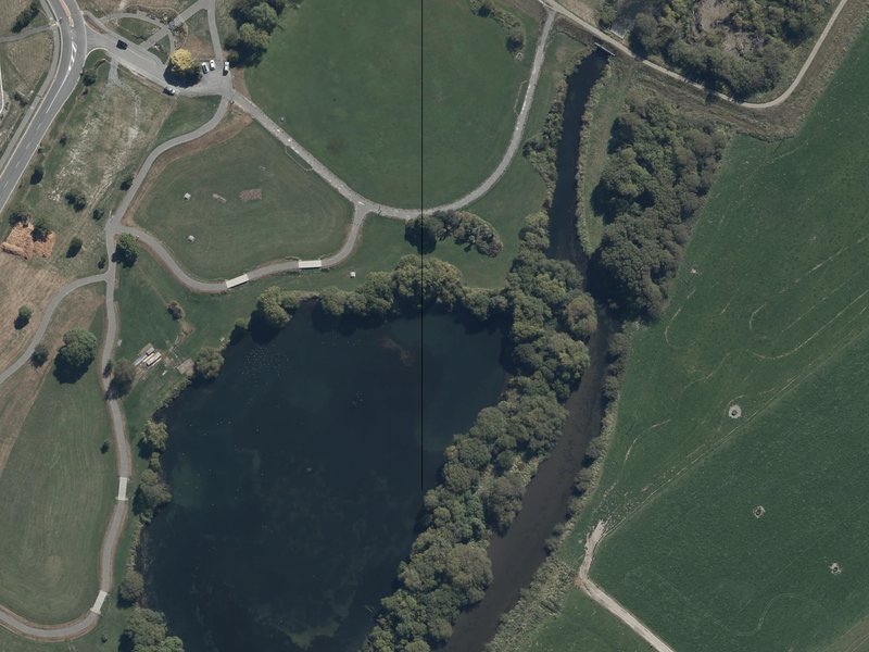 aerial view of Ncf Park and the ground around it