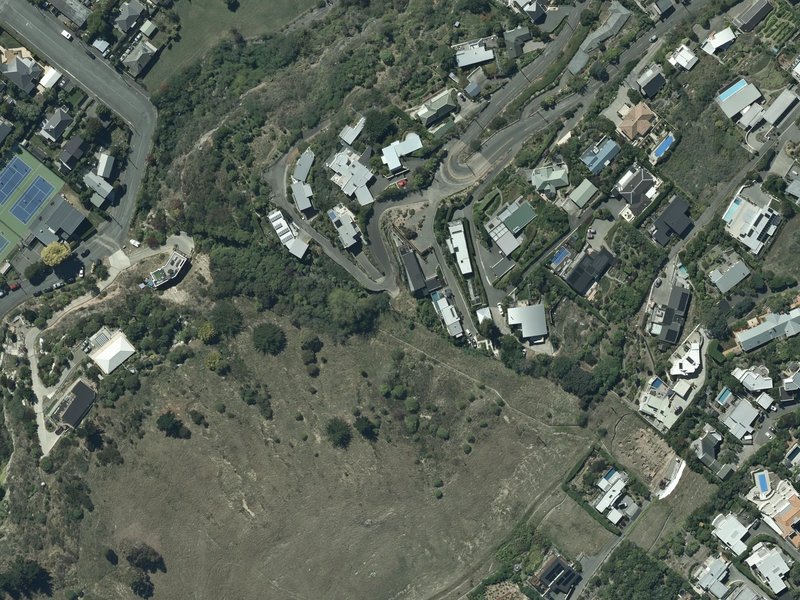 aerial view of Sea Spray Reserve and the ground around it