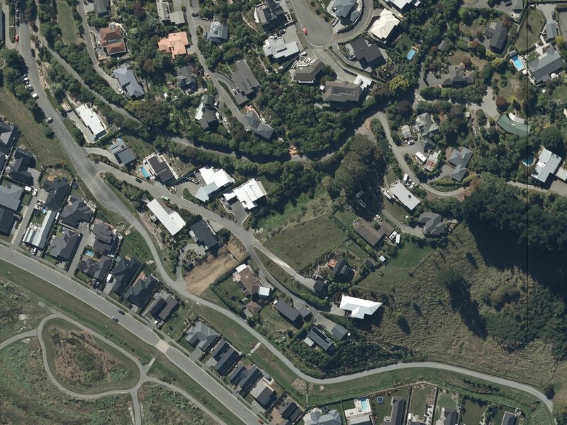 aerial view of Jahan Reserve and the ground around it