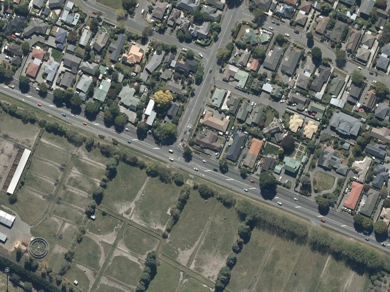 aerial view of Withells Landscape Reserve and the ground around it