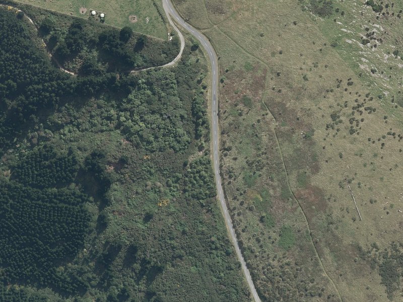 aerial view of Orongomai Reserve and the ground around it