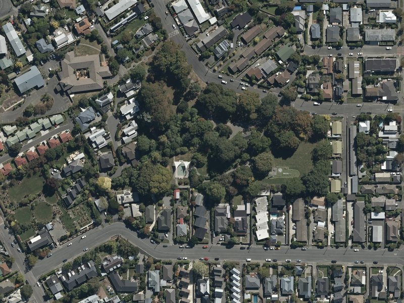 aerial view of Abberley Park and the ground around it