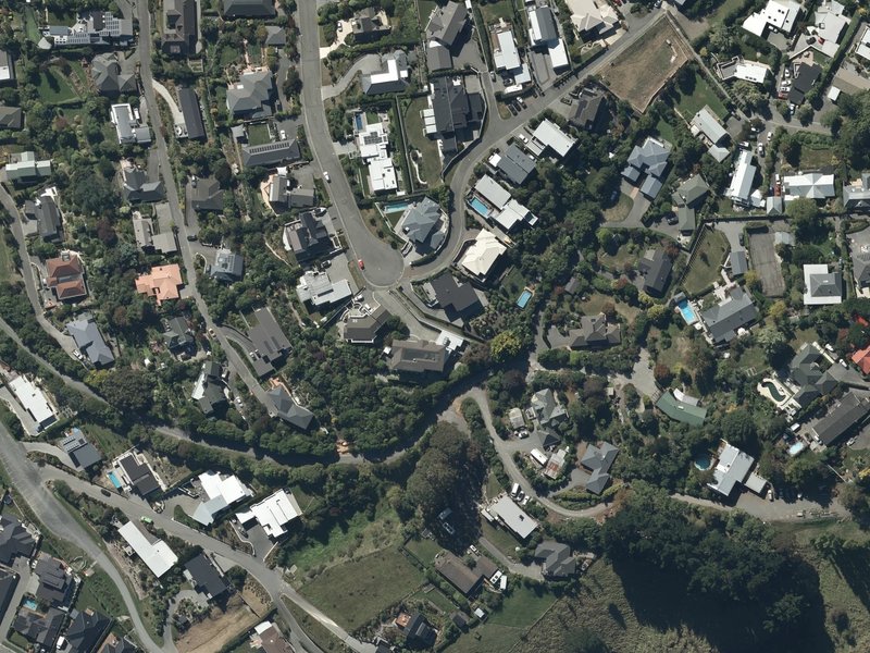 aerial view of Bengal Walkway and the ground around it