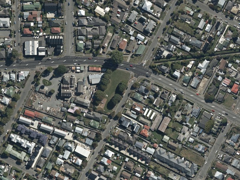 aerial view of Olliviers Reserve and the ground around it