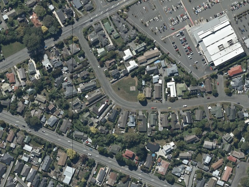 aerial view of Rearsby Reserve and the ground around it