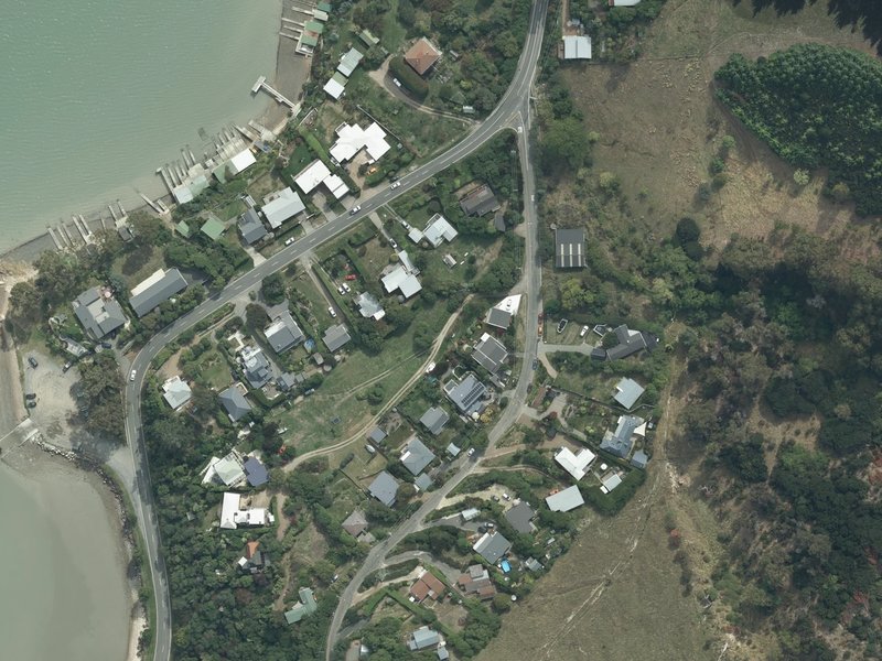 aerial view of Andersons Reserve and the ground around it