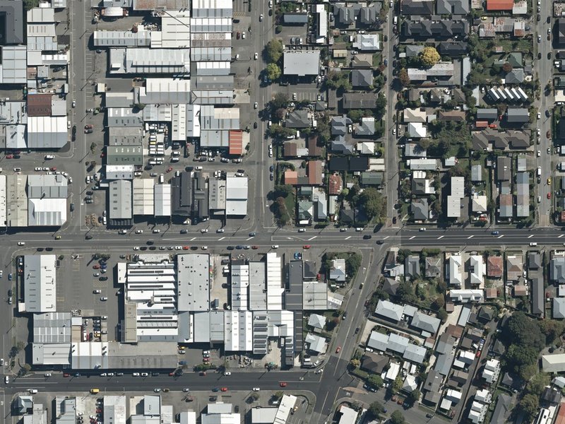 aerial view of Essex Reserve and the ground around it