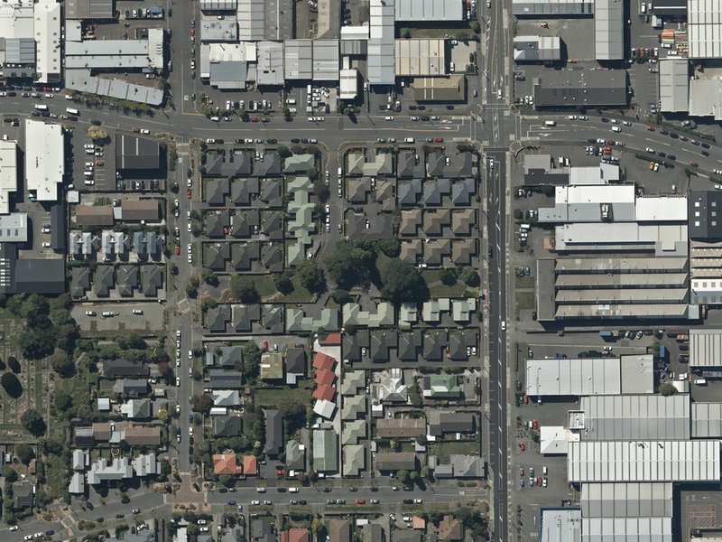 aerial view of Braddon Reserve and the ground around it