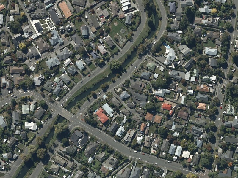 aerial view of Fifield Reserve and the ground around it