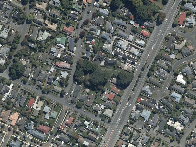 aerial view of Foley Reserve and the ground around it