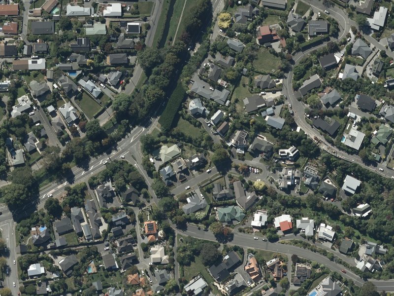aerial view of Enticott Reserve and the ground around it