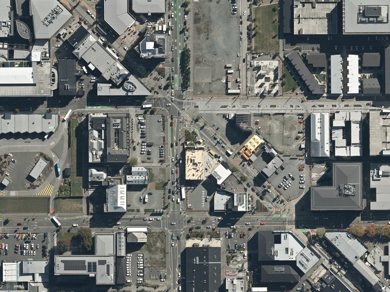 aerial view of Excelsior Hotel Reserve and the ground around it