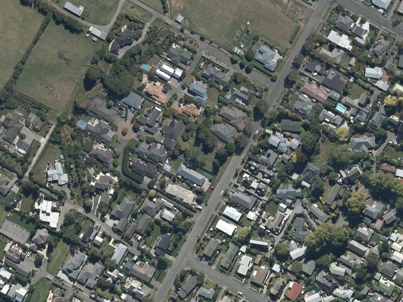 aerial view of Crofton Reserve and the ground around it