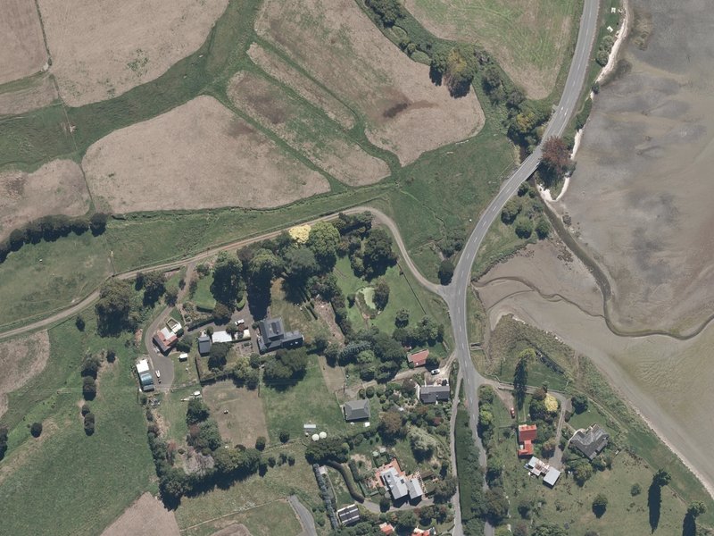 aerial view of French Farm Reserve and the ground around it
