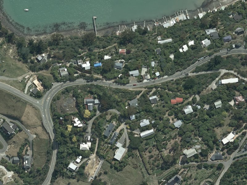 aerial view of Marine Drive Reserve and the ground around it