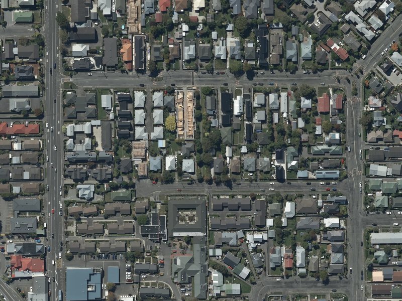 aerial view of Southey Reserve and the ground around it
