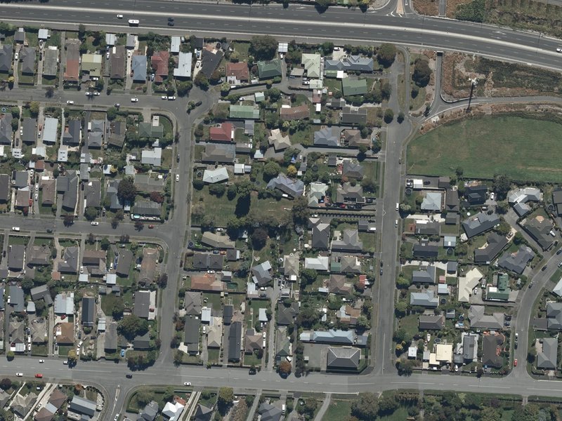 aerial view of Sarabande Reserve and the ground around it