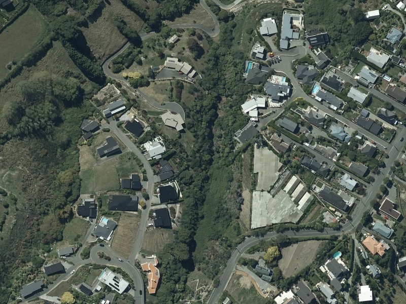 aerial view of Augusta Reserve and the ground around it