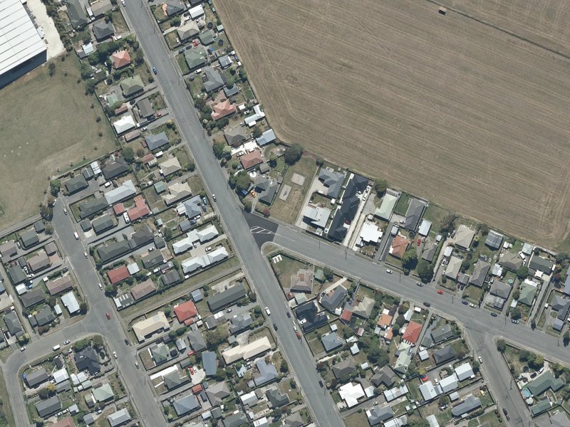 aerial view of Moffett Reserve and the ground around it