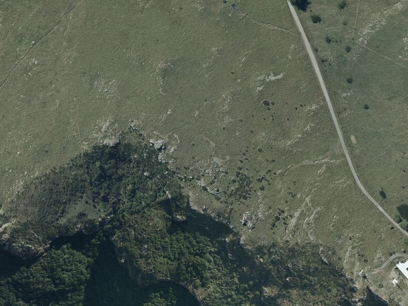 aerial view of Mt Pleasant Reserve and the ground around it