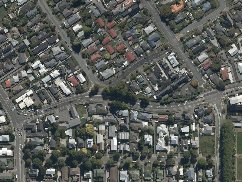aerial view of Berwick Reserve and the ground around it